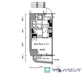 パークアクシス新板橋イーストの物件間取画像